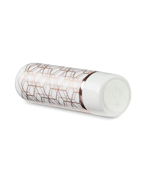 The Collection Vibrators | Blush The Collection Glitzy Geo Rechargeable Bullet - Rose Gold The Collection Vibrators | Blush The Collection Glitzy Geo Rechargeable Bullet - Rose Gold