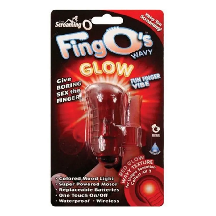 The Screaming O Female Sex Toys | Mycero Finger Fun The Screaming O The FingO Glow Waby Rosso The Screaming O Female Sex Toys | Mycero Finger Fun The Screaming O The FingO Glow Waby Rosso