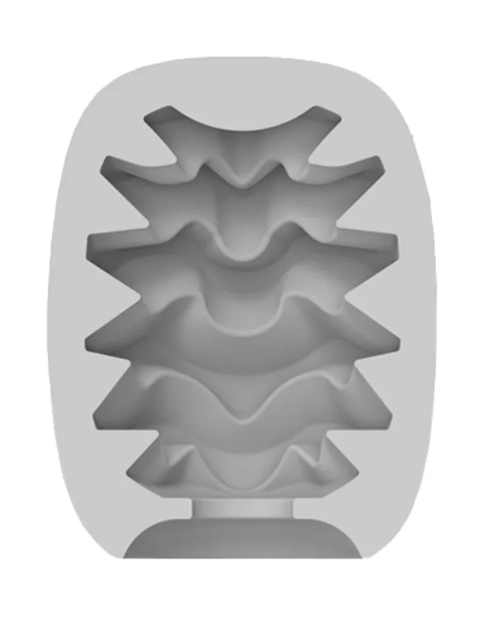 VIBEGGS VIBEGGS - Candy Curves - Vibrerende Masturbatie Sleeve èn Vinger Vibrator - Wit | Female Sex Toys