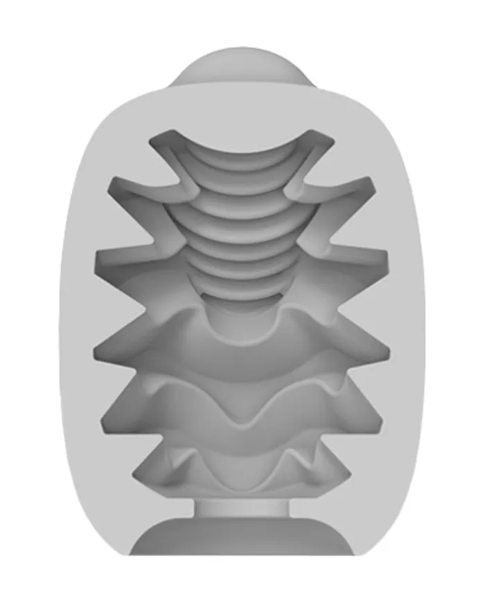 VIBEGGS VIBEGGS - Candy Curves - Vibrerende Masturbatie Sleeve èn Vinger Vibrator - Wit | Female Sex Toys