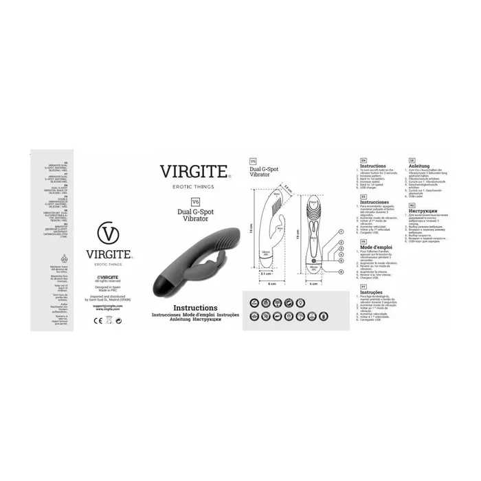 Vibratore per il Punto-G Virgite Viola | Virgite Vibrators Vibratore per il Punto-G Virgite Viola | Virgite Vibrators