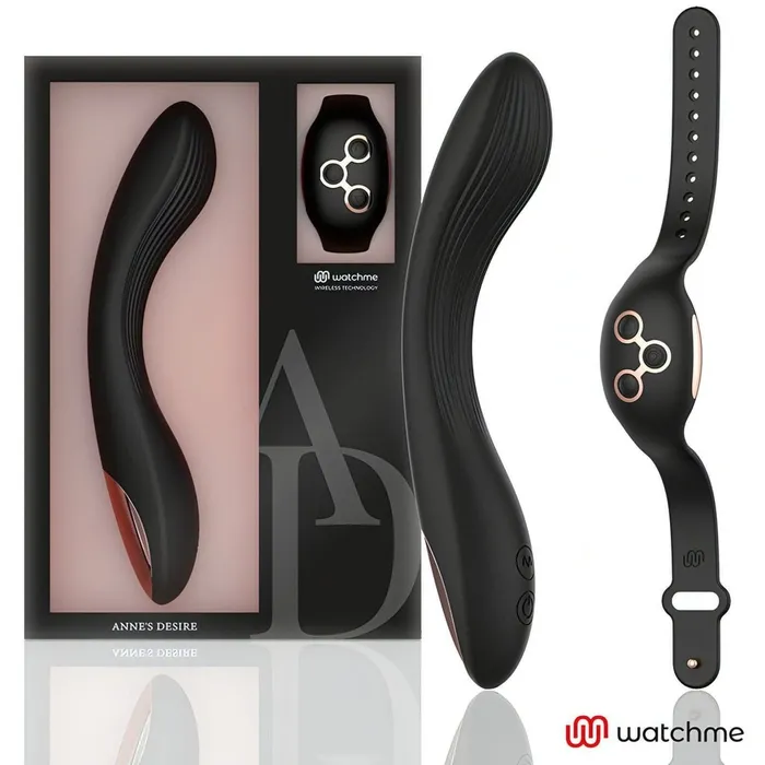 Vibratore Punto-G in silicone con orologio per controllo remoto teconologia WatchMe - 7 modalità di vibrazione | Anne's Desire Female Sex Toys