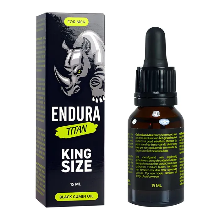 Vibrators Endura Titan Cumin Oil King Size Grotere Erecties Endura