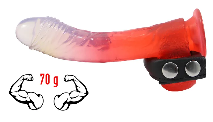 Vibrators | Kiotos Kiotos - Leren Balzak Gewicht Nevada Strong Man - 70 gram