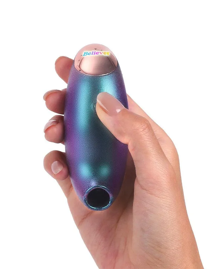 Vibrators | Love to Love Love to Love - Believer - Luchtdruk Vibrator - Clitoris Vibrator - Turquoise