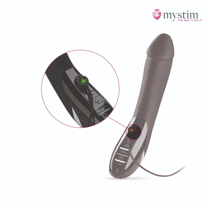 Vibrators | Mystim Mystim - Electrosex - Tickling Truman - E-stim Vibrator - Black