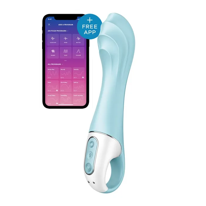 Vibrators | Satisfyer Vibratore Satisfyer Air Pump Vibrator 5 Azzurro Vibrators | Satisfyer Vibratore Satisfyer Air Pump Vibrator 5 Azzurro