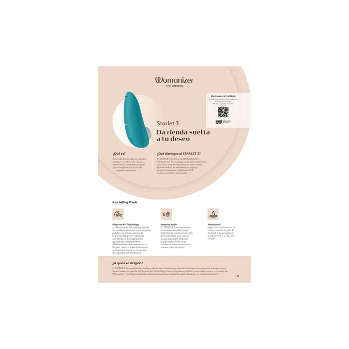 Vibrators | Womanizer Vibratore Womanizer WOM165-INDIGO Azzurro Vibrators | Womanizer Vibratore Womanizer WOM165-INDIGO Azzurro