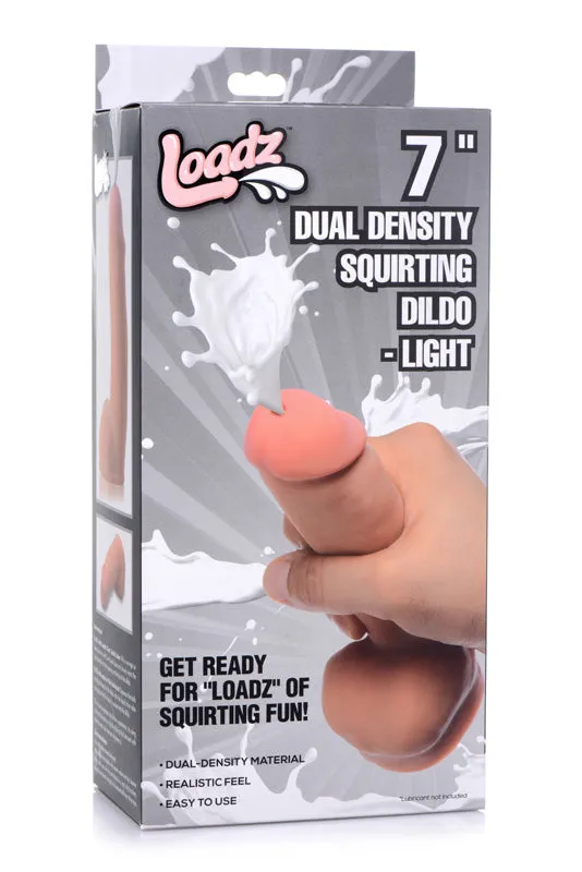 XR Brand Dildos Loadz Dual Density Squirting Dildo