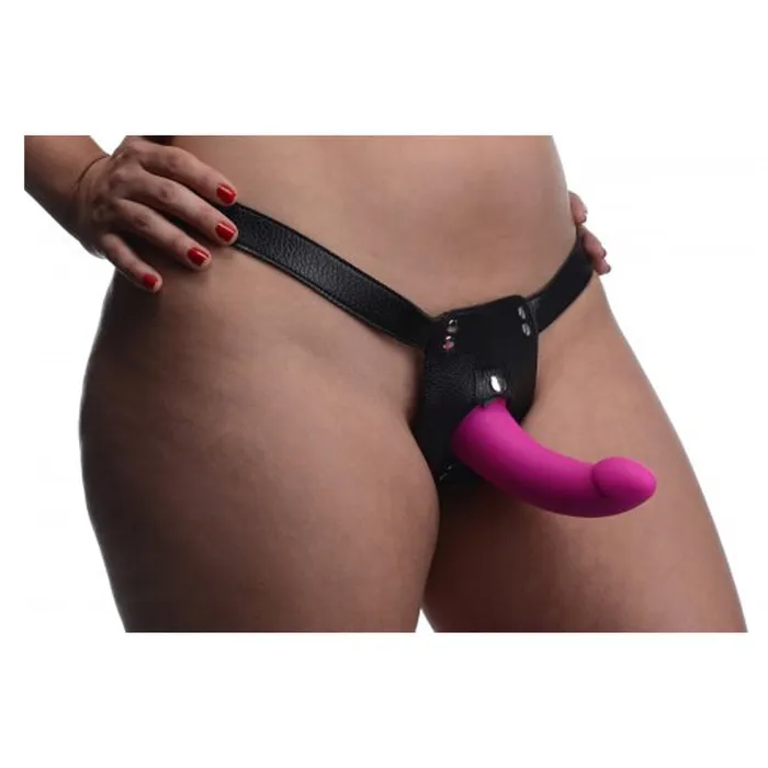 XR Brand Female Sex Toys | Double Take 10X Double Penetration Vibrating Strap-on Harness