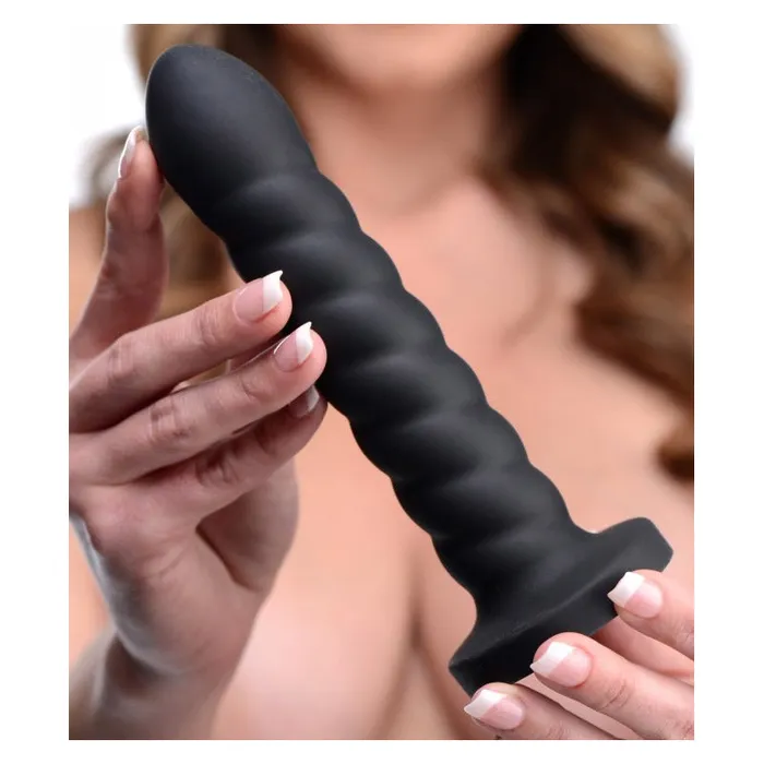 XR Brand Female Sex Toys | Supple Swirl 21x Remote Control Silicone Dildo