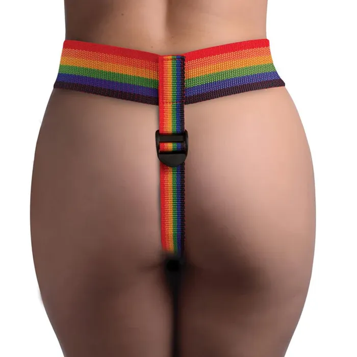 XR Brand Take the Rainbow Universal Rainbow Harness | Female Sex Toys